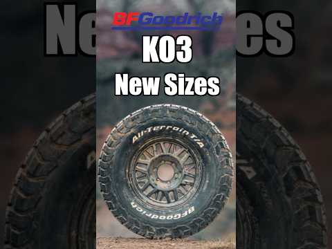 BF Goodrich KO3 New Sizes! (BIG) #KO3 #BFG #KO2