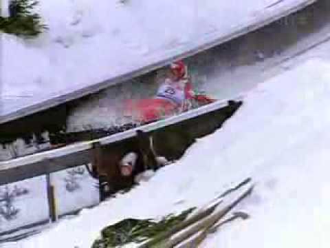 Wolfgang Loitzl Downhill at Zakopane