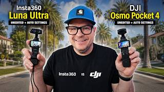 Insta360 Luna Ultra vs DJI Osmo Pocket 4: Unedited & Unfiltered