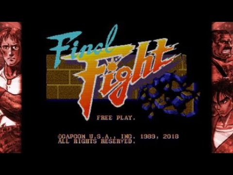 CAPCOM BEAT 'EM UP BUNDLE - FINAL FIGHT  (1989) Full Game [PS4]