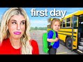Daughter Survives First Day Of School In Every Grade Emotional