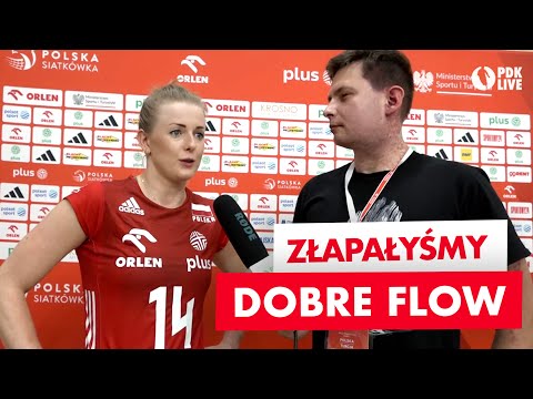 Joanna Wołosz po meczu siatkarek Polska - Turcja [WIDEO]