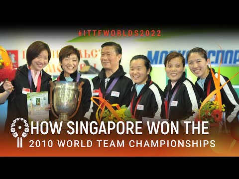How Singapore Won the 2010 World Team Table Tennis Championships!
