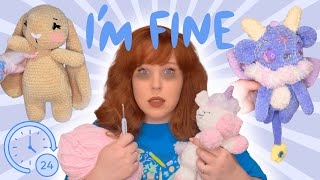 How Many Items can I Crochet in 24 Hours? *Whew* - Life VLOG