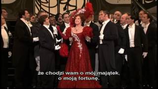 "Merry Widow" - Entree of rich widow - (Wesoła Wdówka, napisy PL)