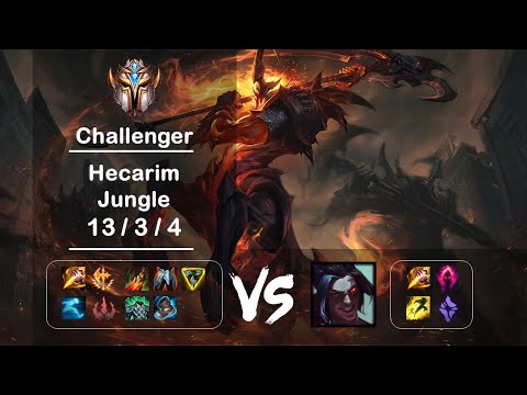 KR Challenger Jungle Hecarim vs Kayn Ep.1956