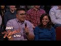 Behind the Scenes with Jimmy Kimmel & Audience (Fence Salesman)