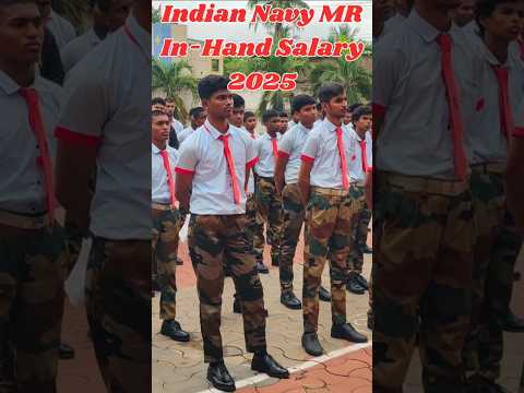 INDIAN NAVY MR IN-HAND SALARY 2025#navy#mr