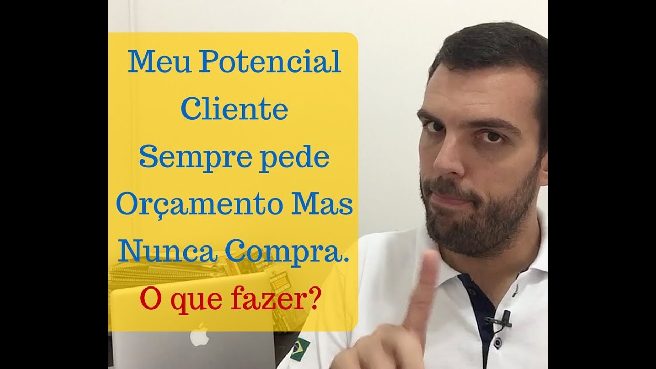 Meu possível cliente pede orçamento mas nunca compra - Thiago Concer