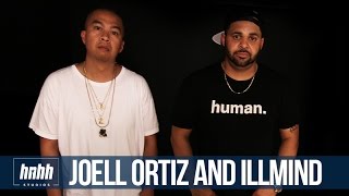 Joell Ortiz &amp; !llmind at HotNewHipHop Studios &amp; Talk HUMAN