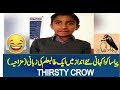 Thirsty Crow Pyasa Kauwa Funny Story In Urdu Hindi And Punjabi Going Viral