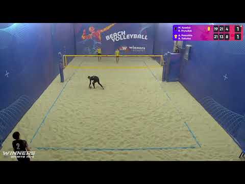 12:15 M. Kyselov / R. Prytuliak - A. Pasazhin / A. Zabuha 01.12.2022 | Winners Beach Volleyball