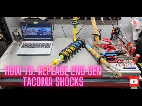 How to: Replace second gen Tacoma shocks. 2005-2015