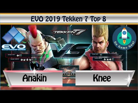 Tekken 7 EVO 2019 - Losers Final｜RAD RB Anakin (Jack-7) vs Rox Dragons Knee (Paul)