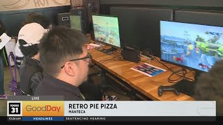 Pizza and video games at Retro Pie Pizza in Manteca!