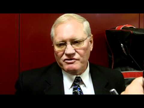 Dean Blais on UNO Sweep veruss Gophers