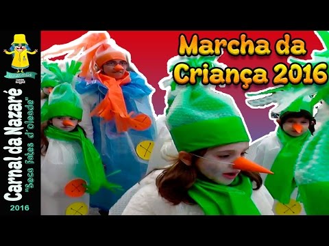 Carnaval da Nazaré 2016: Marcha geral da Criança 2016