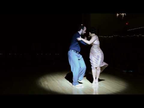  Pablo Rodriguez  and  Corina Herrera  are  dancing  at  Portland tango festival  in  2016