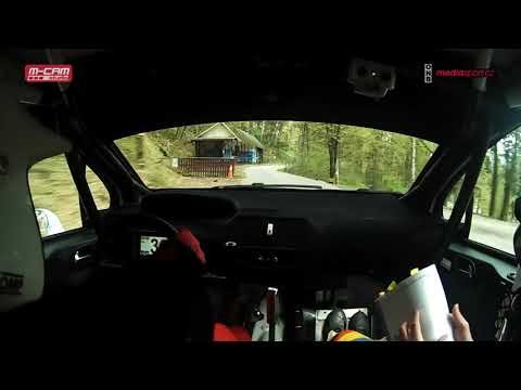 ONBOARD - Rocksteel Valašská Rally 2016 - Radomír Kupec - RZ8