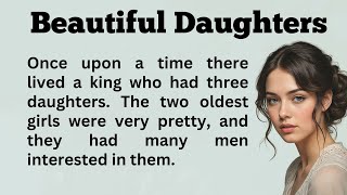 Three Daughters || English Story Practice ||  English Story Level-1 || Learn English With Jessica