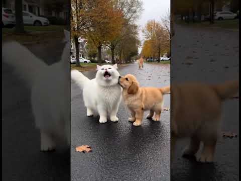 Family isn't about species #redruby #funny #catdog #viral #trending