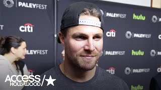 Stephen Amell On Working With Josh Segarra (Prometheus) On 'Arrow' | Access Hollywood