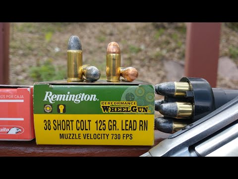 Low Recoil Battle - .38 Short Colt LRN VS .380 ACP FMJ