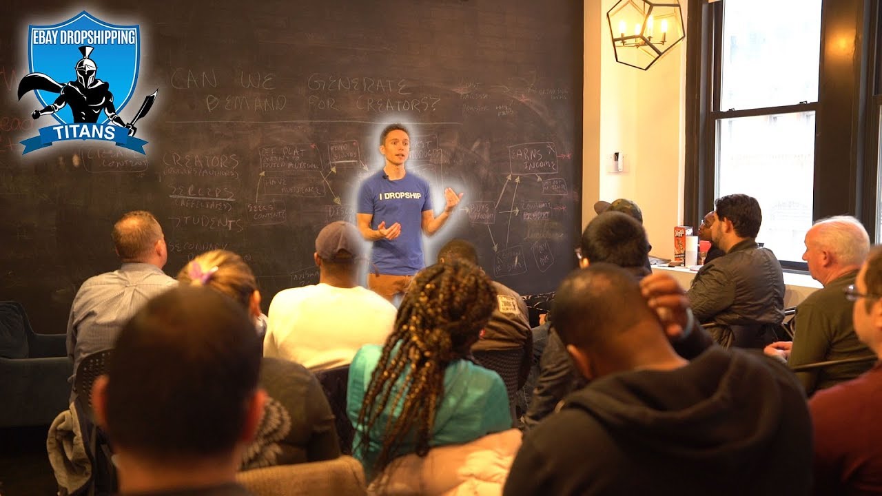 How to Use a Flagged eBay Account - Dropshipping Titans Meetup Speech!