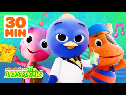 Backyardigans Sing "Into the Thick of It" & "Castaways" + MORE Songs! | The Backyardigans