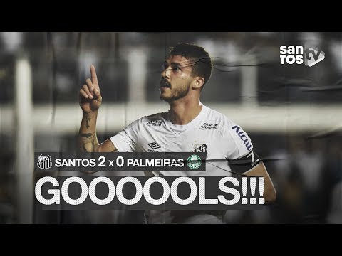 SANTOS 2 X 0 PALMEIRAS | GOLS | BRASILEIRÃO (09/10/19)