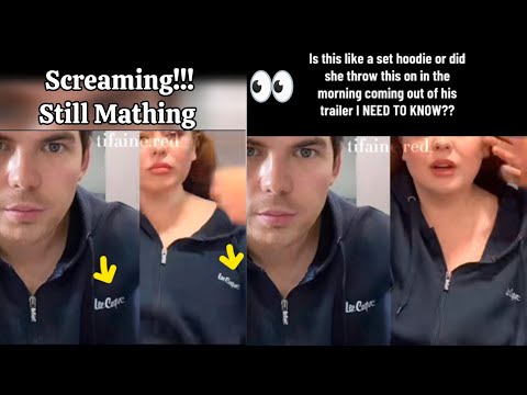 NICOLA COUGHLAN WEARING LUKE NEWTON'S HOODIE IN THE MORNING LEAVE FANS DOING MATH! OR THEY MATCHING?