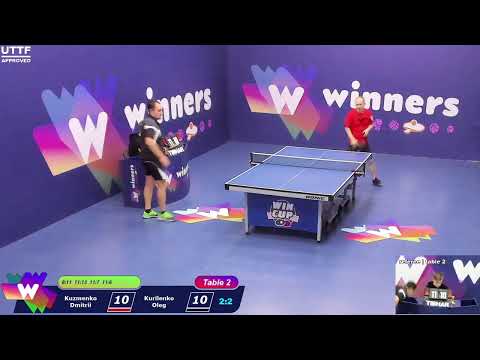 WINners CUP table 2  31.12  Kuzmenko Dmitrii - Kurilenko Oleg   17:30
