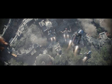 Mandalorians vs Gorian Shard Pirates part 1 - The Mandalorian Season Three (2023)