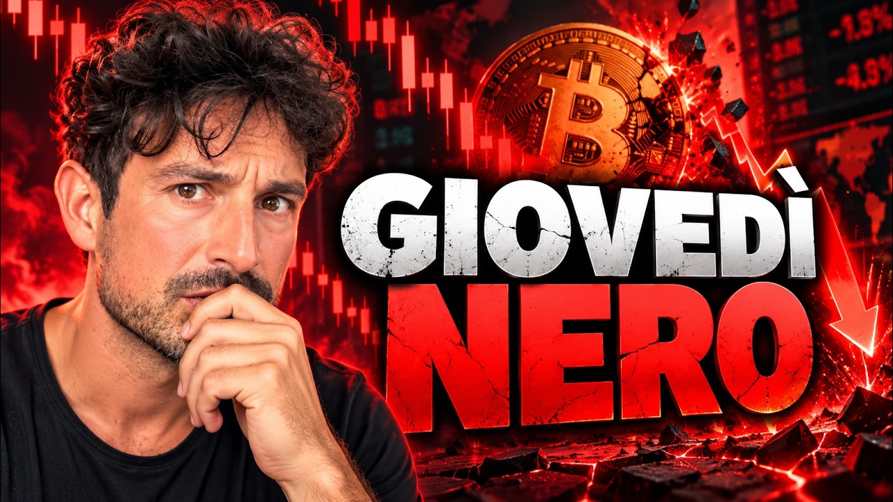 BITCOIN, CRYPTO, MERCATI: CROLLA TUTTO. CHE SUCCEDE? (ASCOLTA...)