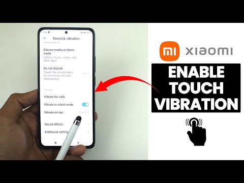 Enable/Disable Touch Vibration on Xiaomi, Redmi Phone