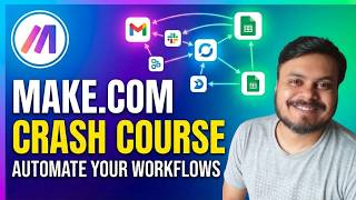 Make.com Masterclass: Build Powerful AI Agents Without Coding | Business Automation Guide | CampusX