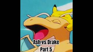 Ash vs Drake 😳Pikachu 😈The real king of pokemon 💛#viral #shorts #short #youtubeshorts #pokemon