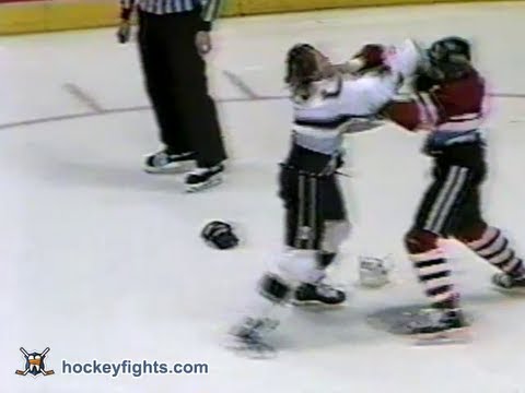 Stu Grimson vs Marty McSorley Jan 30, 1993
