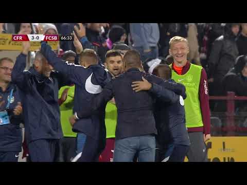 GOOOL! CFR Cluj – FCSB 3-0. Deac a plasat mingea cu eleganță