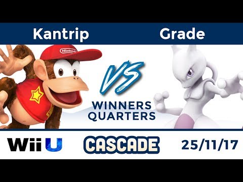 Cascade Singles: WR2 - EAA|Kantrip (Diddy Kong, Sonic) vs Grade (Mewtwo)