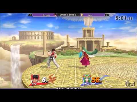 Guf Geelong #68 | Snuggles (Ryu) vs Ignis (Mario, Palutena, Robin) - Grand Finals