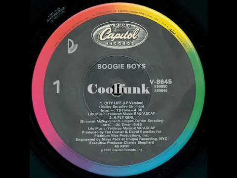 Boogie Boys - City Life (12 inch 1985)