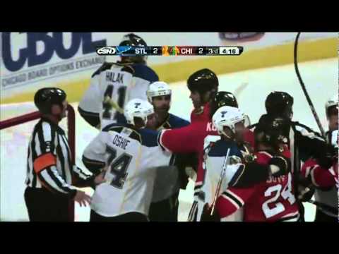 Blues @ Blackhawks 10/18/10