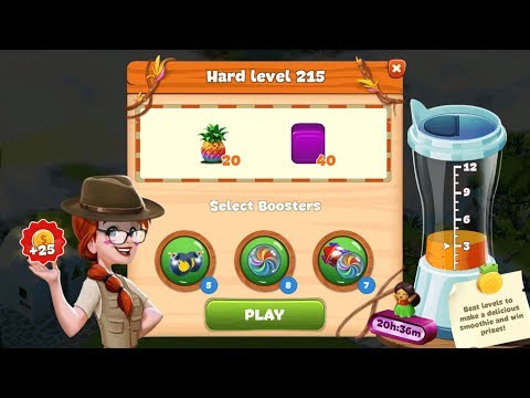 Lost Island: Blast Adventure - Level 215 (No Boosters) HD