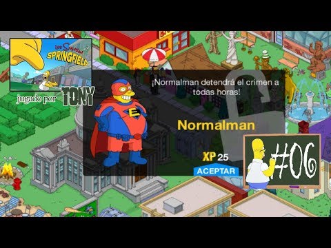 Los Simpson Springfield, Superpoderes "Cap. 6 - Normalman" por Tony