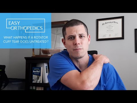 What if a rotator cuff tear goes untreated?