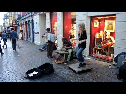 Galway Street dance Irish Sean Nós Dancing 18.10.2014