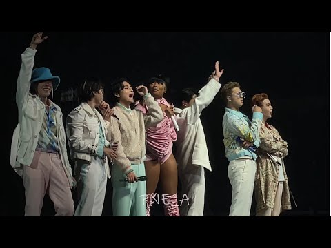 211128 Boy with Luv + Dynamite + Butter (feat. Megan) Fancam - BTS (방탄소년단) | PTD | LA | D2 | 4k