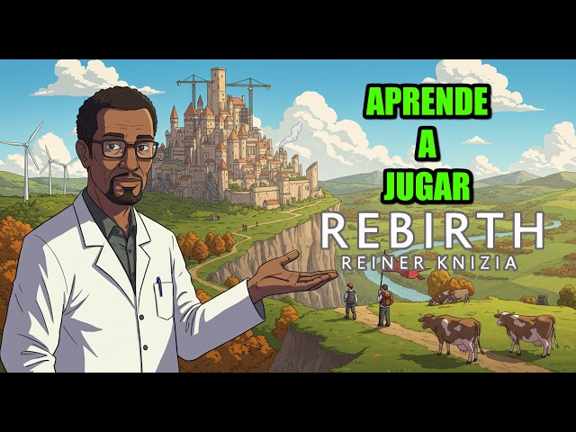 Vídeo relacionado con Devir - Rebirth Juego de Mesa de Estrategia y Control de Áreas, Colocación de Losetas, Temática Celta Medieval, Reiner Knizia, 2-4 Jugadores - Versión Española