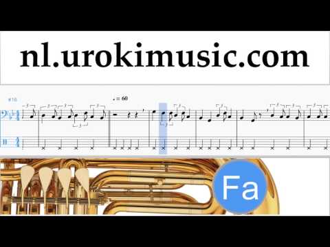 Tuba Leren Spelen Lukas Graham - 7 Years Tablatura Deel#2 um-i799
